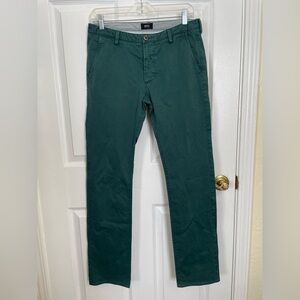 Hugo Boss Dark Green Chinos for Men